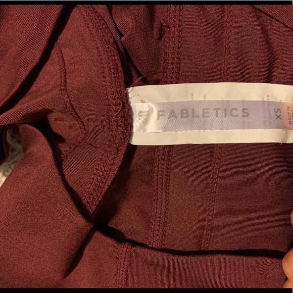Maroon Fabletics Joggers - Picture 2 of 2